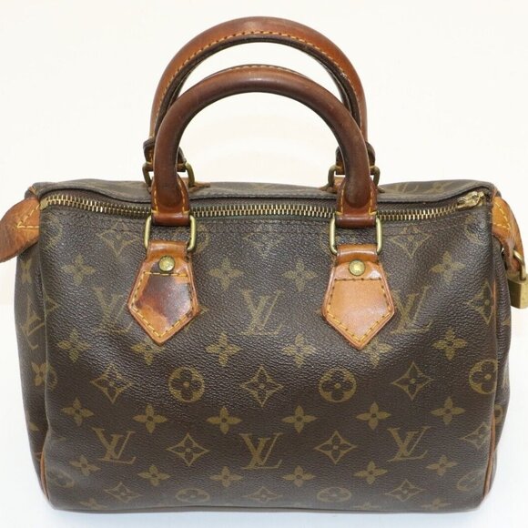 Louis Vuitton Speedy Leather Handbag - Brown *READ* - Picture 1 of 16